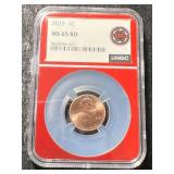 2025 US LINCOLN CENT NGC MS65 RD