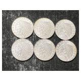 .6 TROY OZ .999 FINE SILVER FRACTIONAL PIECES