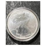 1 TROY OZ .999 FINE SILVER GULF OF AMERICA ROUND IN AIRTITE