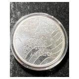 1 TROY OZ .999 FINE SILVER GULF OF AMERICA ROUND IN AIRTITE