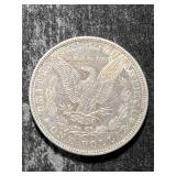 1890 US MORGAN SILVER DOLLAR