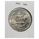 1944-D US WASHINGTON QUARTER AU50