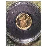 2013 AUSTRALIAN KOALA HALF GRAM .9999 FINE GOLD