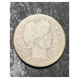 1913-D US BARBER QUARTER