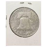 1960-D US FRANKLIN HALF DOLLAR