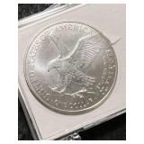2023 AMERICAN SILVER EAGLE 1 TROY OZ .999 FINE SILVER IN CASE