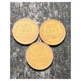 1929P-D-S US WHEAT CENTS