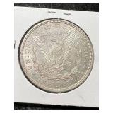 1921 US MORGAN SILVER DOLLAR VF