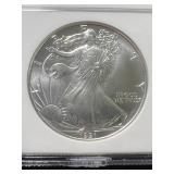 1991 AMERICAN SILVER EAGLE NGC MS69