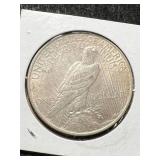 1924 US PEACE SILVER DOLLAR