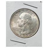 1953-D US WASHINGTON QUARTER MS60
