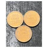 1941P-D-S US WHEAT CENTS