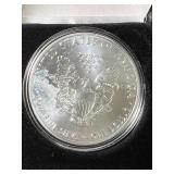 2015 AMERICAN SILVER EAGLE 1 TROY OZ .999 FINE SILVER IN BOX