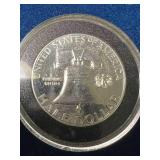 1962 US PROOF FRANKLIN HALF DOLLAR IN BOX