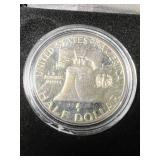 1963 US PROOF FRANKLIN HALF DOLLAR IN BOX
