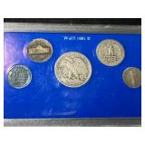 WORLD WAR II US 5 COIN COLLECTION