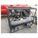TMG Industrial Gasoline Stationary Air Compressor on Cart