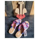 New Minnetonka Moccasin Desert Print Sandals Women