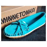 New Minnetonka Moccasins Turquoise Women