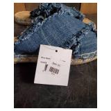 New Minnetonka Moccasin Blue Denim Women