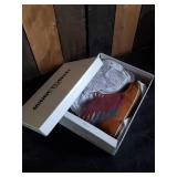 New Minnetonka Moccasin Unisex Torrey Brown Multi Shoes Size 7m