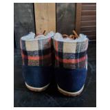 New Minnetonka Moccasin Unisex Torrey Dark Navy Size 11m