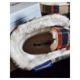 New Minnetonka Moccasin Unisex Torrey Dark Navy Size 11m