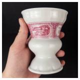 Heinrich Germany Pair of Rudesheim am Rhein 1860 Asbach-Uralt Transfer Goblets