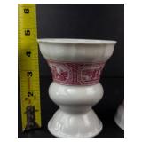 Heinrich Germany Pair of Rudesheim am Rhein 1860 Asbach-Uralt Transfer Goblets