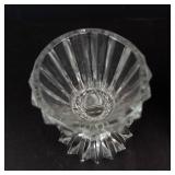Crystal-Glass Candle Holders Set of 4 (2 Small, 2 Tall)