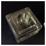 Glass Candle Holders Set - 3 Pieces