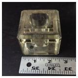 Glass Candle Holders Set - 3 Pieces