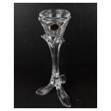 Orrefors Nimbus Votive Candle Holder - Bandol Lead Crystal - Block Crystal Candlestick