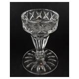 Orrefors Nimbus Votive Candle Holder - Bandol Lead Crystal - Block Crystal Candlestick