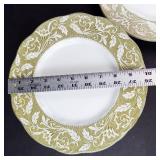 Meakin Renaissance English Dinnerware Set - 8 Dinner Plates, 8 Small Plates, 4 Bowls, 1 Platter