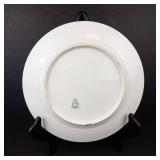 Union T Rose Pattern Dinner Plates (Lot of 6)