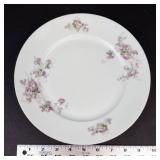 Union T Rose Pattern Dinner Plates (Lot of 6)
