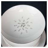 Petite Bouquet by Japan 47-Piece Floral Dinnerware Set - Pink Bloom Pattern