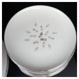 Petite Bouquet by Japan 47-Piece Floral Dinnerware Set - Pink Bloom Pattern