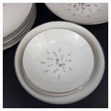 Petite Bouquet by Japan 47-Piece Floral Dinnerware Set - Pink Bloom Pattern