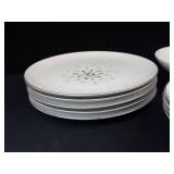 Petite Bouquet by Japan 47-Piece Floral Dinnerware Set - Pink Bloom Pattern