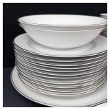 Harmony House Fine China Japan Dinnerware Set - Cups, Saucers, Plates, Bowls, Teapot