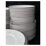 Harmony House Fine China Japan Dinnerware Set - Cups, Saucers, Plates, Bowls, Teapot