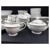 Harmony House Fine China Japan Dinnerware Set - Cups, Saucers, Plates, Bowls, Teapot