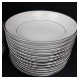 Harmony House Fine China Japan Dinnerware Set - Cups, Saucers, Plates, Bowls, Teapot