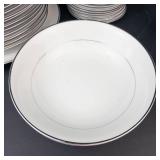 Harmony House Fine China Japan Dinnerware Set - Cups, Saucers, Plates, Bowls, Teapot