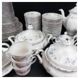 Johann Haviland Bavaria Germany Blue Floral Dinnerware Set