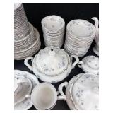 Johann Haviland Bavaria Germany Blue Floral Dinnerware Set