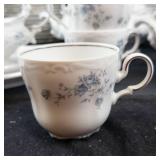 Johann Haviland Bavaria Germany Blue Floral Dinnerware Set