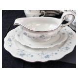 Johann Haviland Bavaria Germany Blue Floral Dinnerware Set